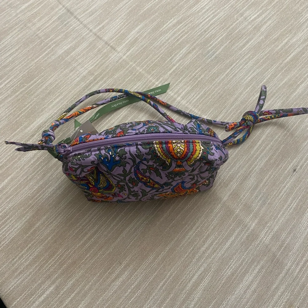 Vera Bradley Blake Crossbody Bag Minimalist Marrakesh Purple - Picture 8 of 12